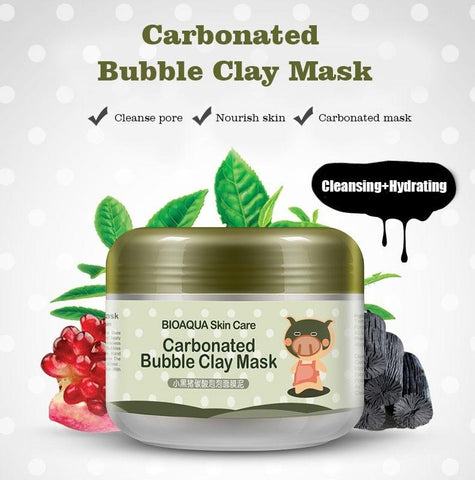 Image of Bubble Clay Mask Cleanse Pore & Remove Cosmetic