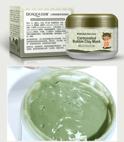 Image of Bubble Clay Mask Cleanse Pore & Remove Cosmetic