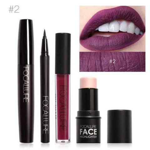Image of 4pcs Daily Use Makeup Set