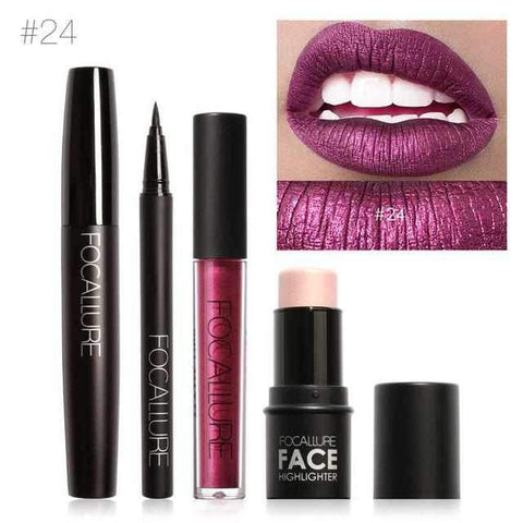 Image of 4pcs Daily Use Makeup Set