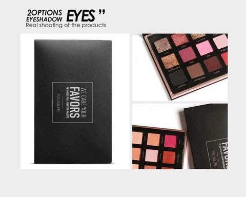 Image of FAVORS 18 Colors Glitter Eyeshadow