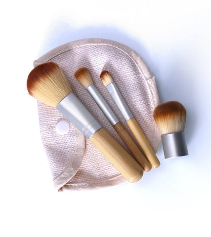 Image of 4pcs Bamboo Brush Set