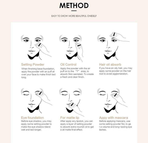 Image of 3 Colors New Loose Powder Face