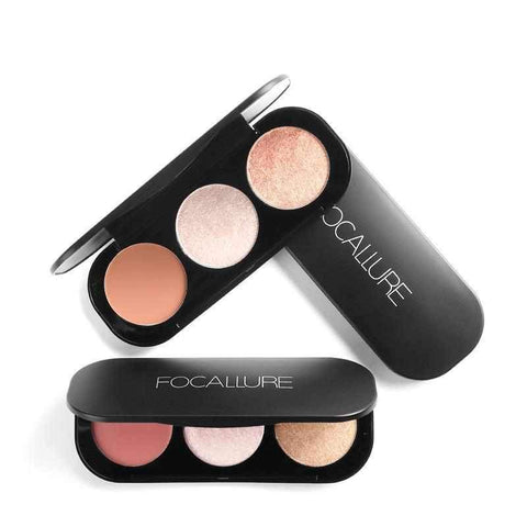 Image of New 3 Colors - Blush&Highlighter Palette