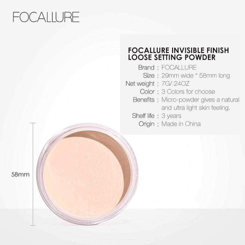 Image of 3 Colors New Loose Powder Face