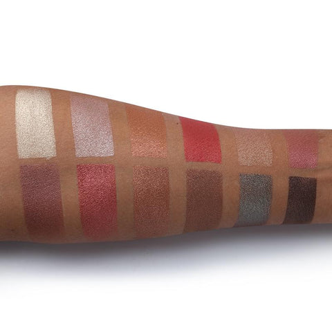 Image of 12 Colors Metallic Eyeshadow Palette