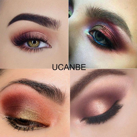 Image of 12 Colors Metallic Eyeshadow Palette