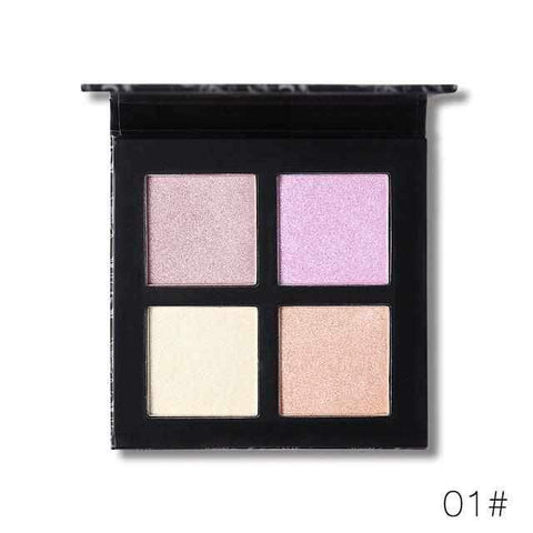 Image of 4 Colors Highlighter Palette