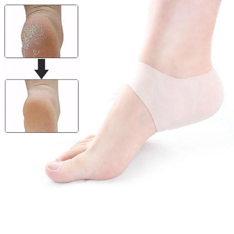 Image of Shock Silicone Protective Heel Cracked