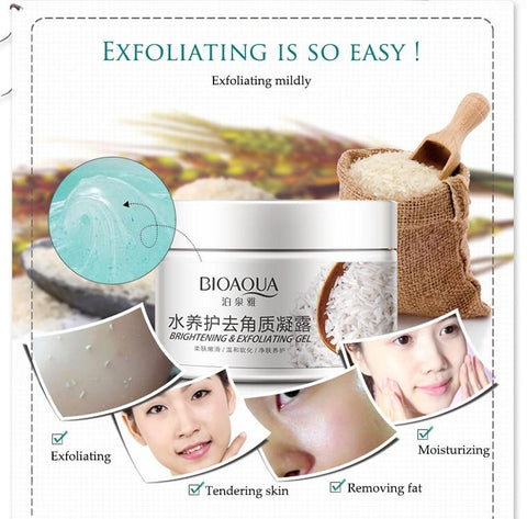 Image of Brightening Exfoliating Facial Aqua Gel