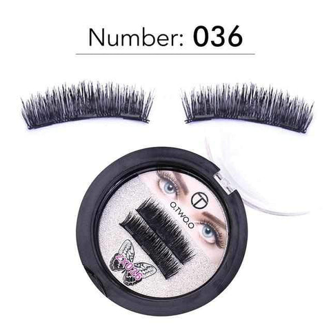 Image of 4pcs/Pair Magnetic Eyelashes 3D