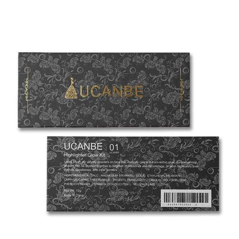 Image of 4 Eye Shadow Highlighter Palette