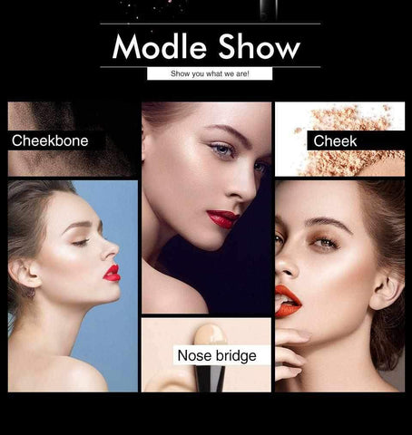 Image of 4 Colors Face Matte Bronzer Makeup