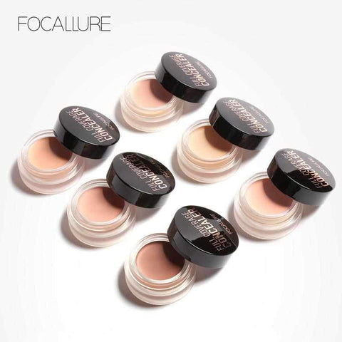 Image of 7 Colors Full Coverage Concealer Cream Makeup Primer