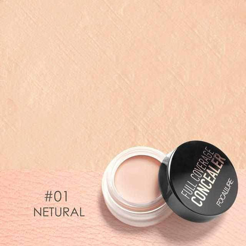 Image of 7 Colors Full Coverage Concealer Cream Makeup Primer