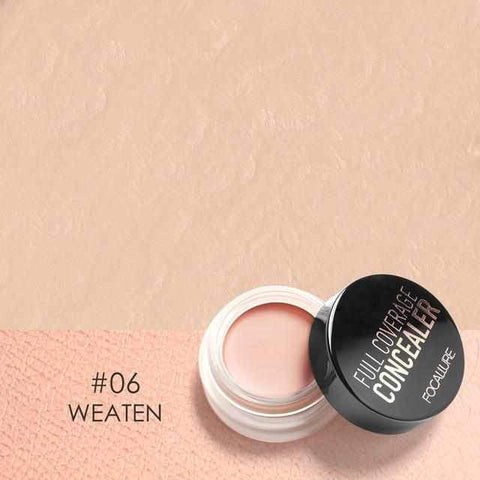 Image of 7 Colors Full Coverage Concealer Cream Makeup Primer