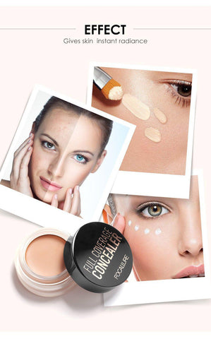 Image of 7 Colors Full Coverage Concealer Cream Makeup Primer