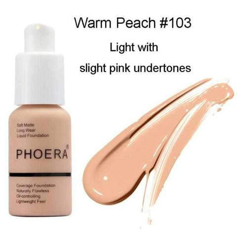 Image of PHOERA FULL COVERAGE LIQUID FOUNDATION