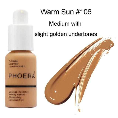 Image of PHOERA FULL COVERAGE LIQUID FOUNDATION