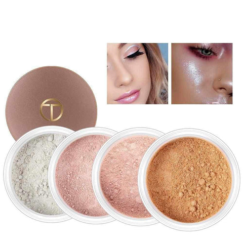 Image of 4 Colors Highlighter Loose Powder