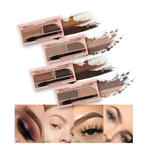 Image of 2 in 1 Brown Eye Brow Gel Lasting
