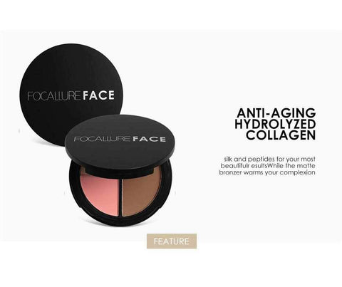 Image of 3 Colors Bronzers & Highlighters Powder