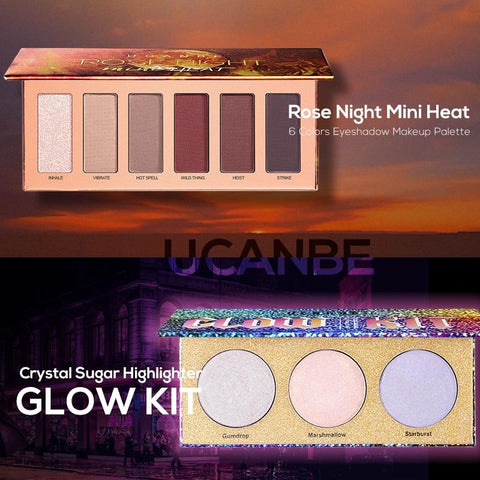 Image of Glow Kit Highlighter + Rose Night Eyeshadow