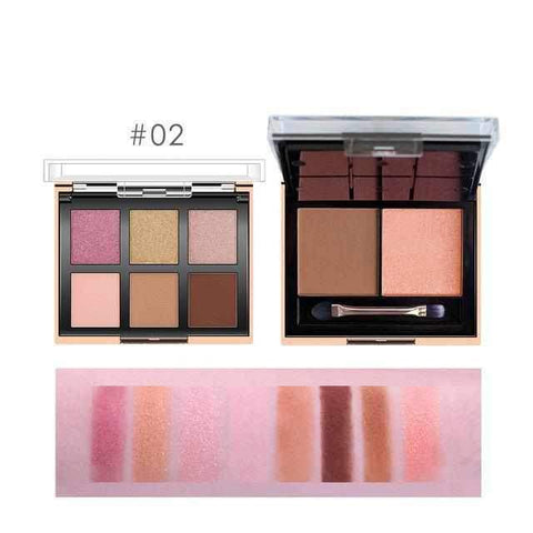 Image of Eyeshadow + 2 Colors Blusher Pallete