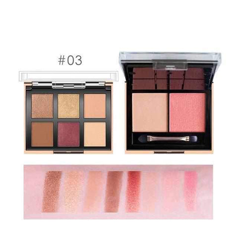 Image of Eyeshadow + 2 Colors Blusher Pallete