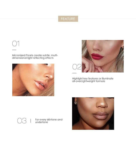 Image of 4 Colors Iluminator Glow Face Highlighter Cream