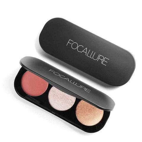 Image of New 3 Colors - Blush&Highlighter Palette