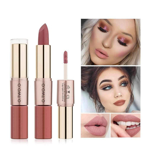 Image of 12pcs 2 in 1 Matte Lipstick/Lipgloss