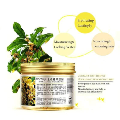 Image of 80 pcs Gold Osmanthus Eye Mask