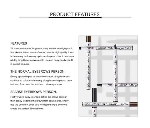 Image of Eyebrow Pencil Waterproof