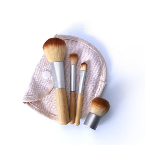 Image of 4pcs Bamboo Brush Set