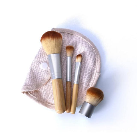 Image of 4pcs Bamboo Brush Set