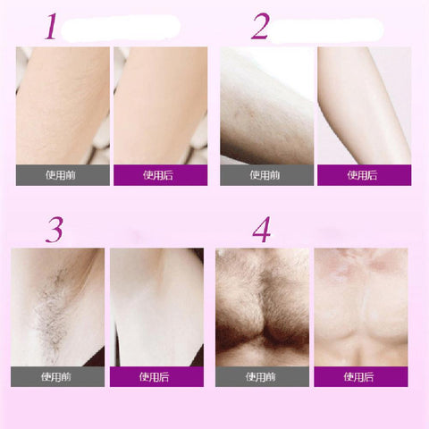 Image of Natural Painless Hair Removal Cream - Hair Removal