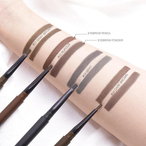 Image of NEW Eyebrow Pencil 3 in 1 Auto Brows Pen