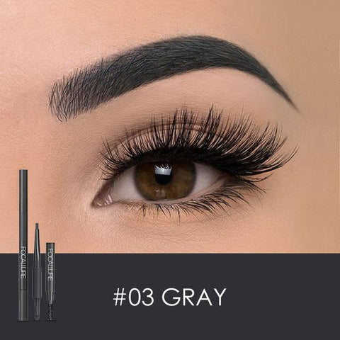 Image of NEW Eyebrow Pencil 3 in 1 Auto Brows Pen