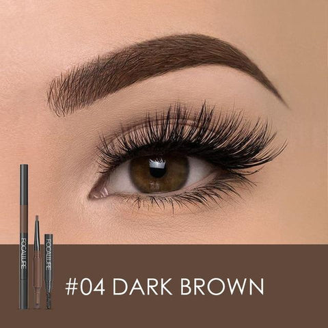 Image of NEW Eyebrow Pencil 3 in 1 Auto Brows Pen