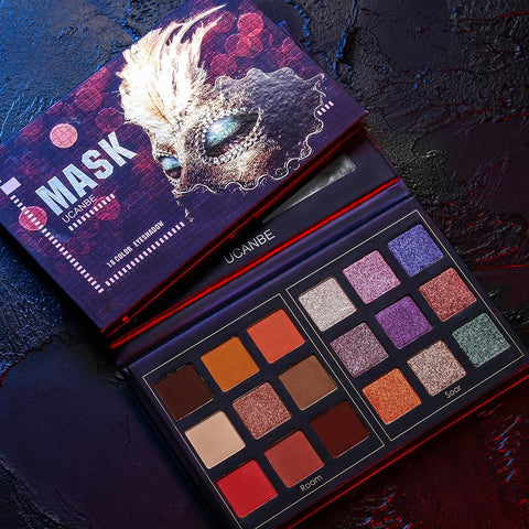 Image of Mask 18 Colors Eyeshadow Palette