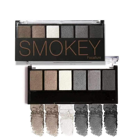 Image of 6 Colors Eyeshadow Smokey