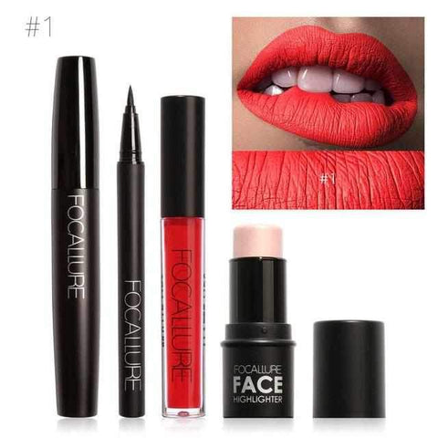 Image of 4pcs Daily Use Makeup Set