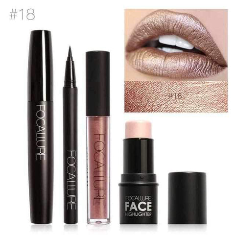 Image of 4pcs Daily Use Makeup Set