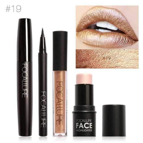 Image of 4pcs Daily Use Makeup Set