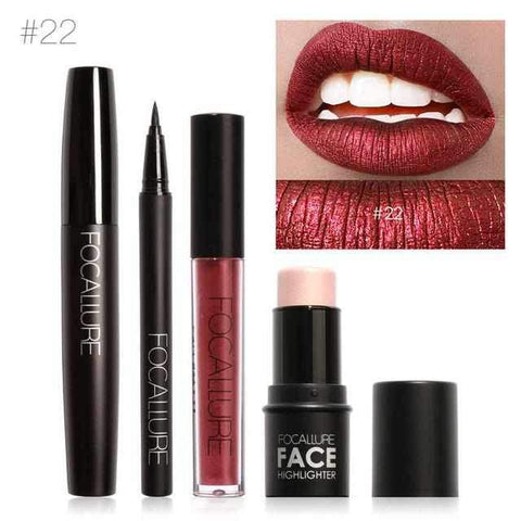 Image of 4pcs Daily Use Makeup Set