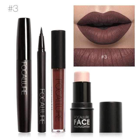 Image of 4pcs Daily Use Makeup Set
