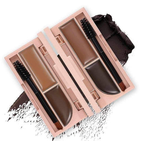 Image of 2 in 1 Brown Eye Brow Gel Lasting