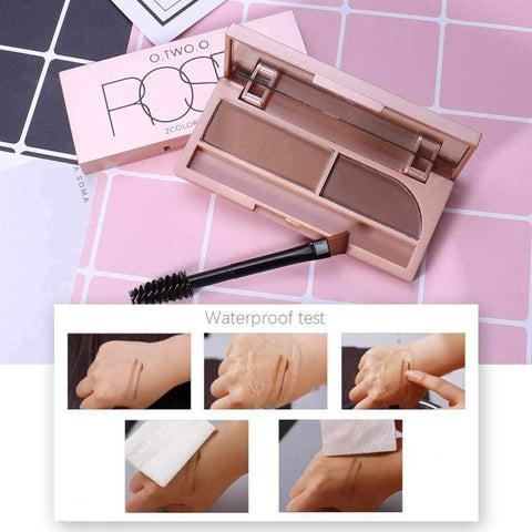Image of 2 in 1 Brown Eye Brow Gel Lasting