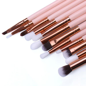 12pcs Eye Brushes Set